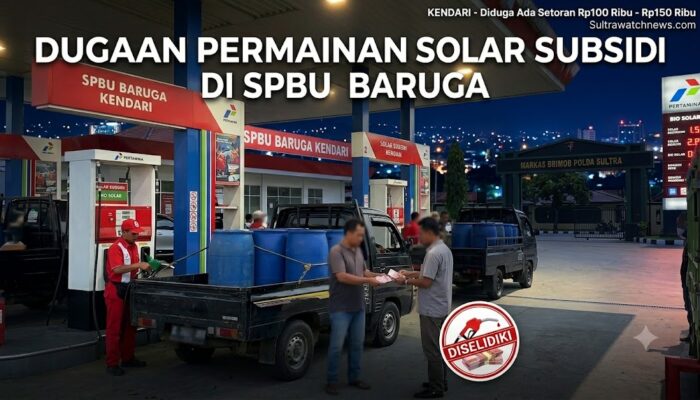 Dugaan Praktik “Main Mata” di SPBU Baruga: Warga Ungkap Setoran Ilegal Rp150 Ribu per Kendaraan