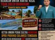 Wisata Bahari Lantowua Beroperasi di Lahan Sengketa, PERAK SULTRA Desak DPRD Provinsi Gelar RDP