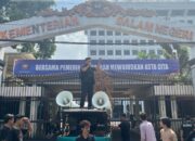 Tuntut Penyelesaian Tapal Batas, Konsorsium Masyarakat Pondidaha Geruduk Kemendagri RI