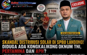 PERAK SULTRA SOROTI DUGAAN PELANGGARAN DISTRIBUSI SOLAR DI SPBU LANDONO, SIAP LAPOR KE POLDA DAN DESAK DPRD PROVINSI LAKUKAN RDP