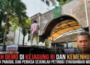 LKRH Demo di Kejagung RI dan Kemenhub RI, desak panggil dan periksa Sejumlah petinggi syahbandar molawe