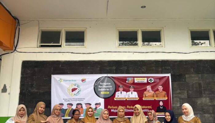 Dinas Kesehatan Konawe Selatan Gelar Gerak Aksi Sehat Setara Peringati Hari Hepatitis Sedunia ke-17