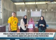 BLT DANA DESA TAHAP 3 & 4 TAHUN 2026 TERSALURKAN, PEMDES WAWOBENDA: “AMAN & TEPAT SASARAN