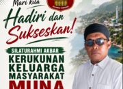 Pemdes Mandike dan Masyarakat Muna Barat Meriahkan Festival Budaya Kerukunan Masyarakat Muna di Kendari