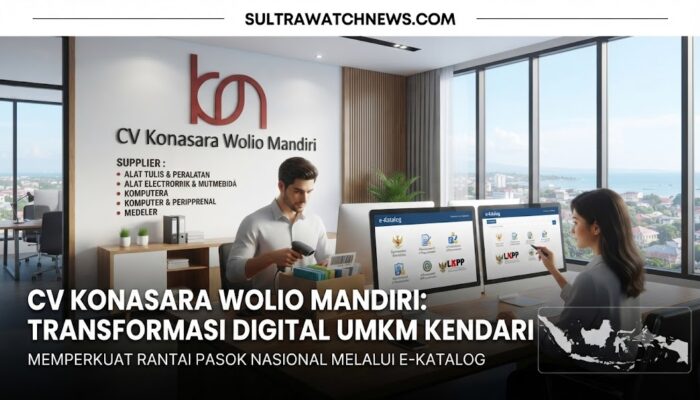 Transformasi Digital UMKM Kendari: CV Konasara Wolio Mandiri Perkuat Rantai Pasok Nasional Melalui E-Katalog
