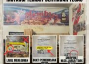 Temuan SULTRA_CW: UD. Baruasa Membiri Diduga Palsukan Izin Edar dan Label Pangan, Desak APH & Instansi Terkait Bertindak Tegas