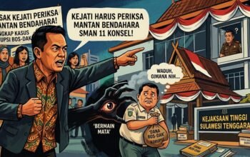 Ketum PPPA Sultra Desak Kejati Periksa Mantan Bendahara SMAN 11 Konsel, Nilai Ada ‘Bermain Mata’ dalam Kasus Korupsi Dana BOS-DAK