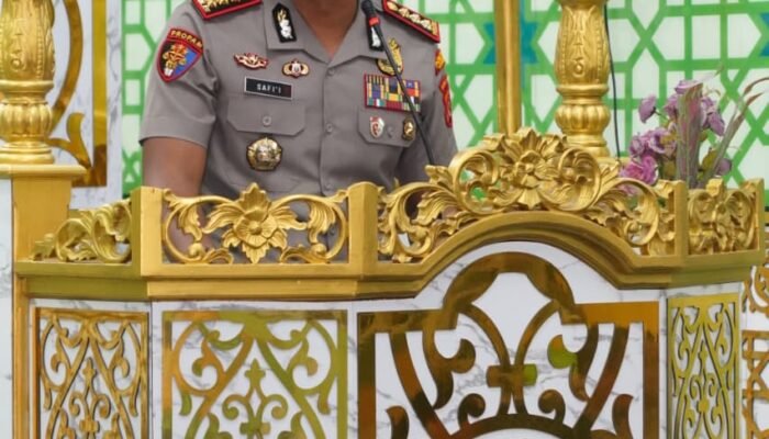 Perkuat Kamtibmas, Kapolresta Kendari Gelar Safari Subuh di Masjid Baitul Izzah Baruga